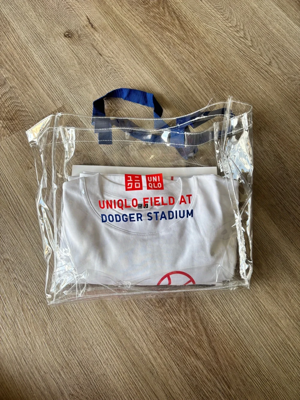 LA Dodgers Father’s Day UNIQLO T-Shirt + Clear Tote Bag Bundle SGA 6/21/26 -  XL